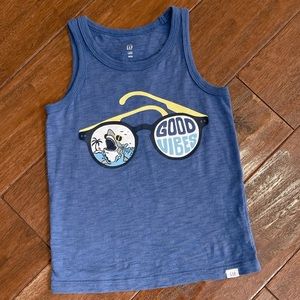 Navy Gap Kids Boys Tank 4t